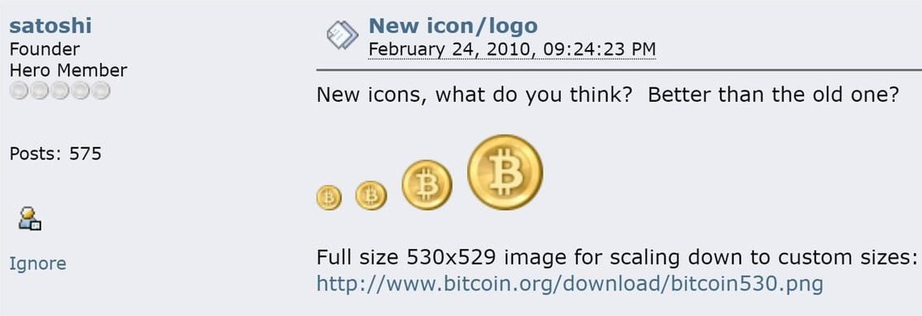 логотип биткоина